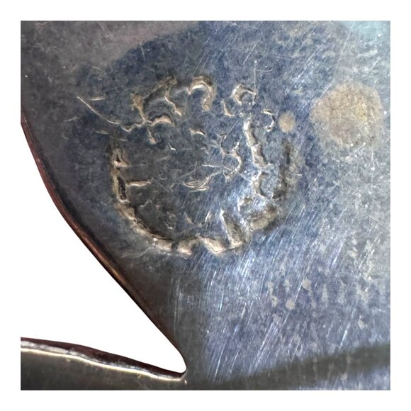 Vintage Clover Shaped Abalone & Sterling Silver 925 Brooch Pin Good Luck Irish - Picture 3 of 5